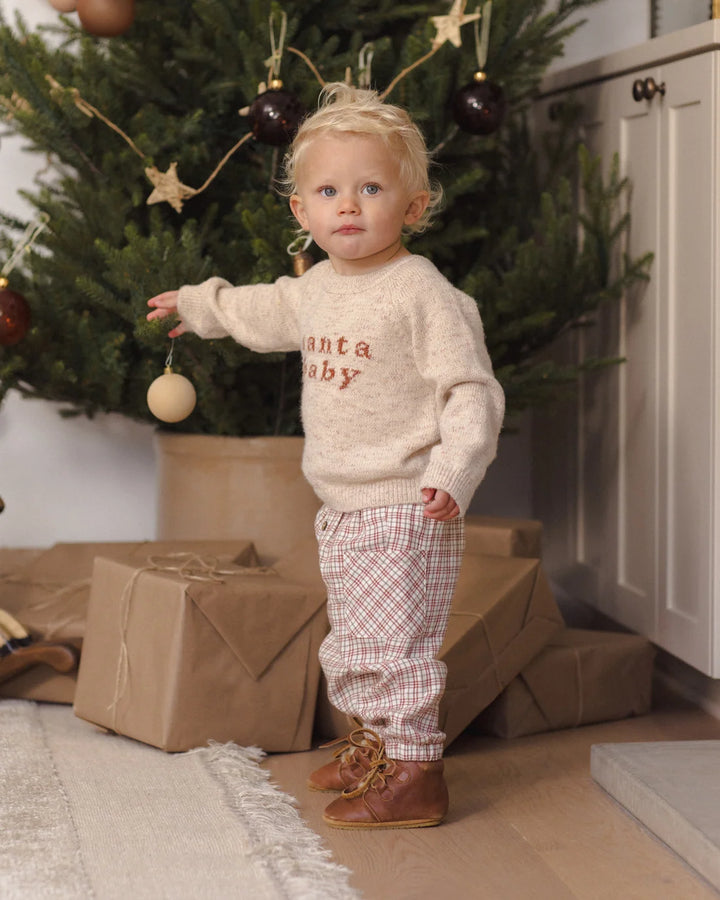 LUCA PANT CHRISTMAS PLAID