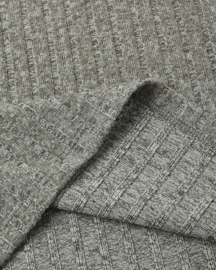 Cozy Rib Knit Set Evergreen