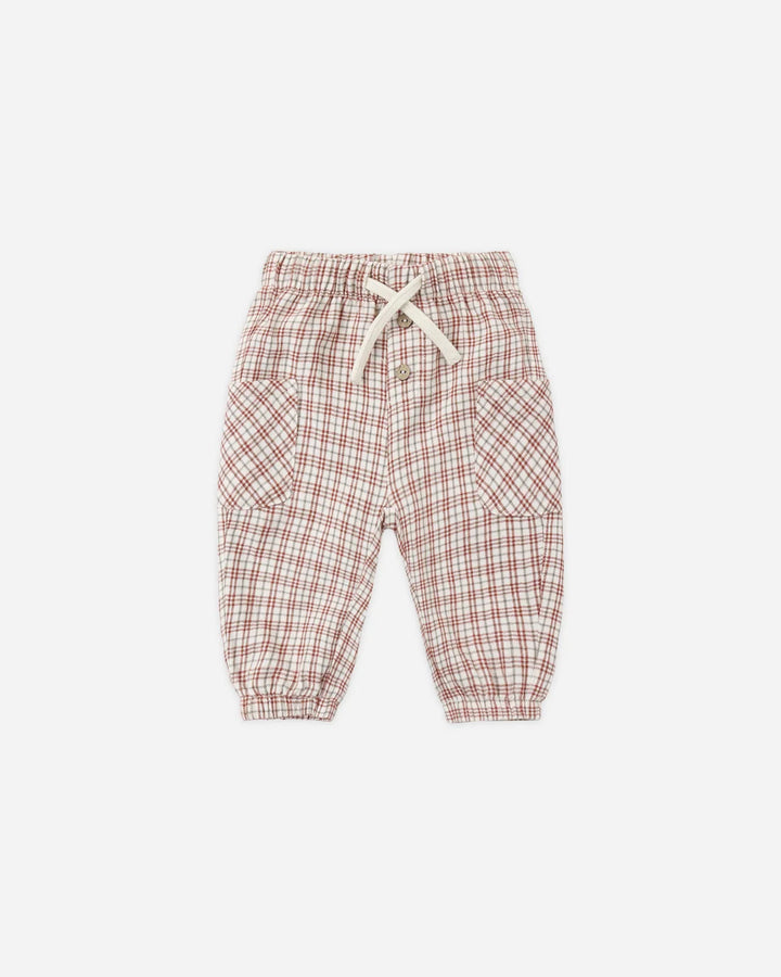 LUCA PANT CHRISTMAS PLAID
