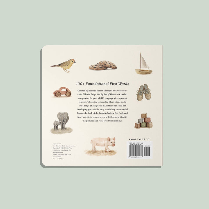 OUR BIG BOOK OF WORDS • XL board book