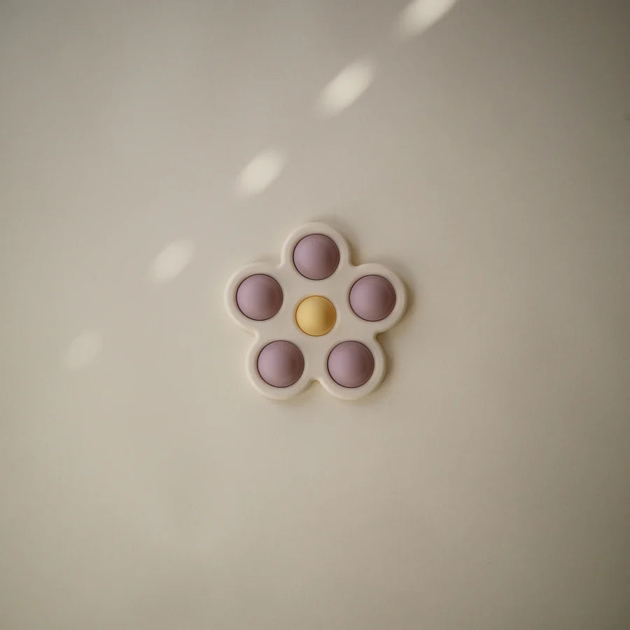 FLOWER PRESS TOY Lilac, Daffodil, Ivory