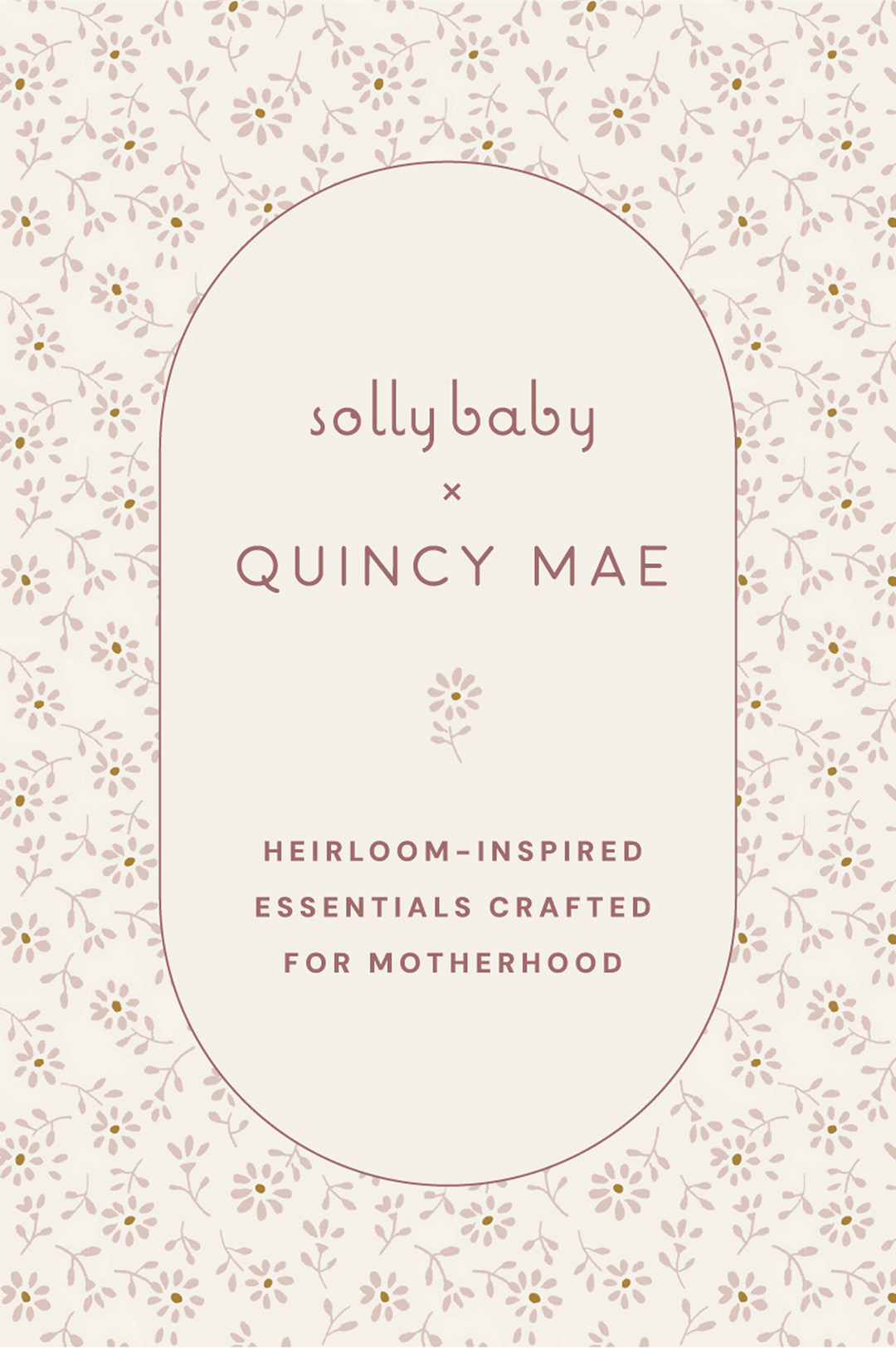 QUINCY MAE X SOLLY BABY Ditsy Wrap