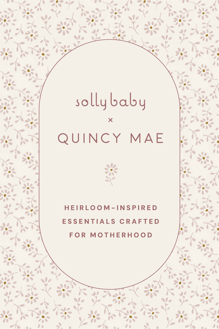 QUINCY MAE X SOLLY BABY Ditsy Wrap