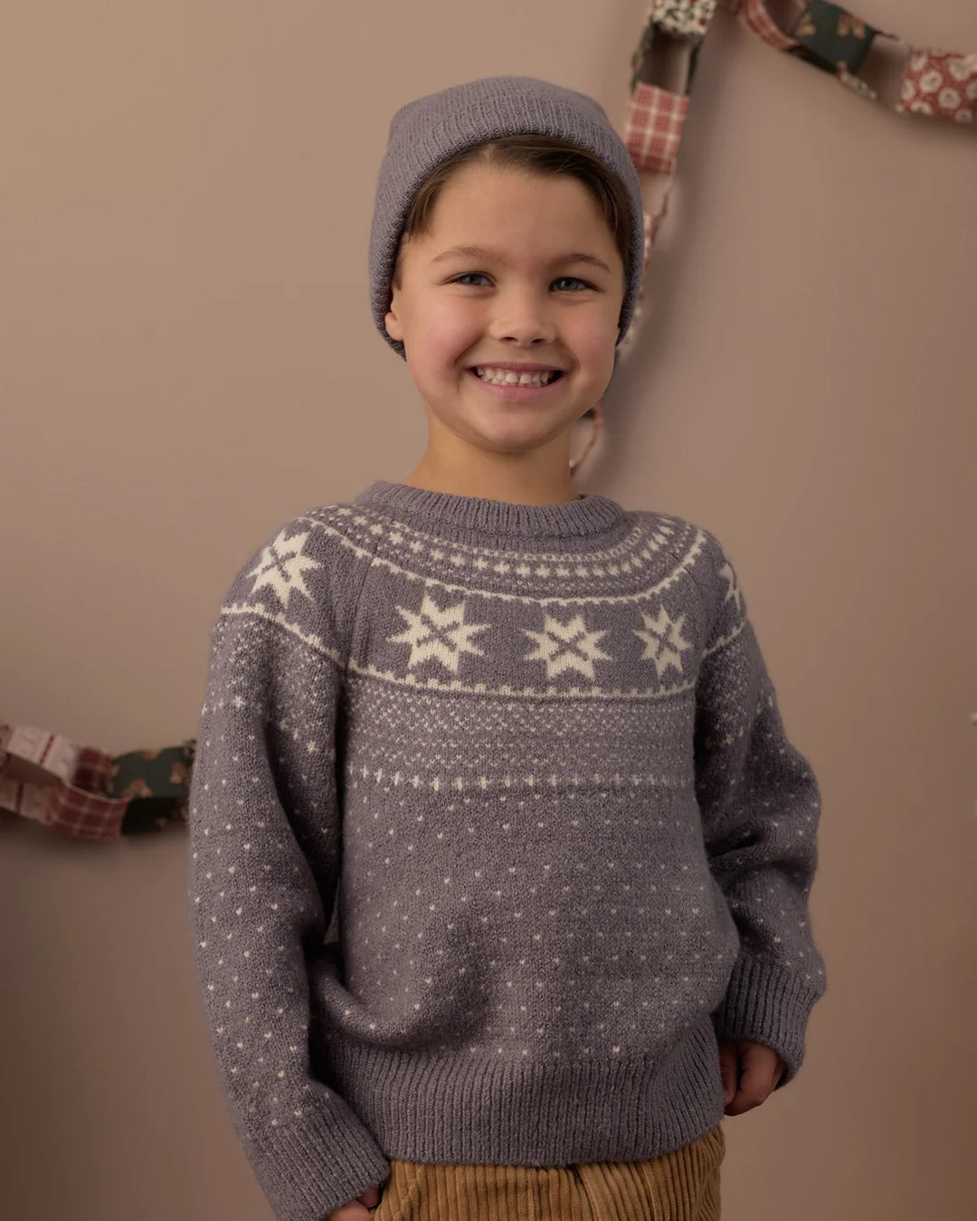 Beanie Slate Birdseye