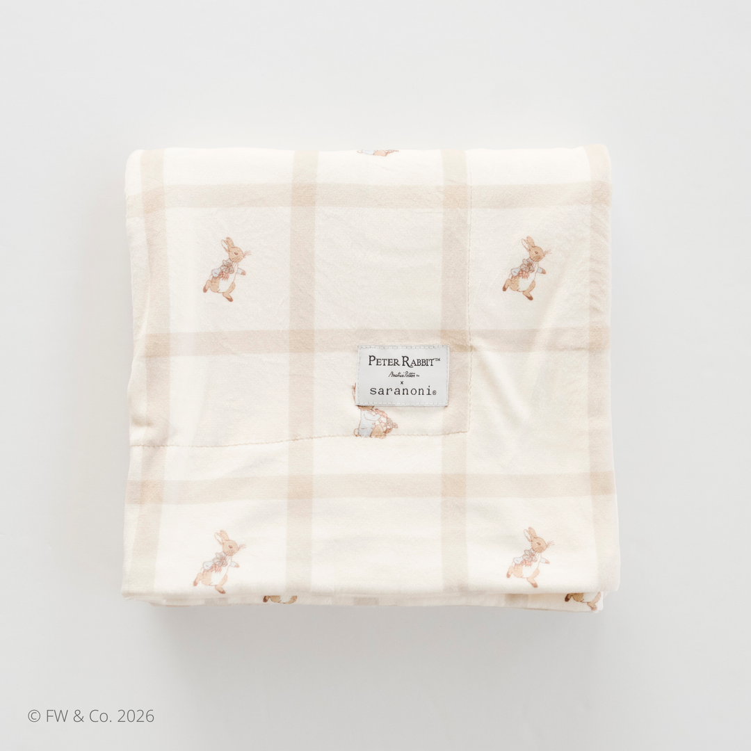 PETER RABBIT™ MINKY LUXE RECEIVING BLANKET