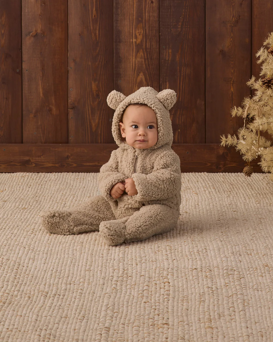 Bear Jumpsuit Latte