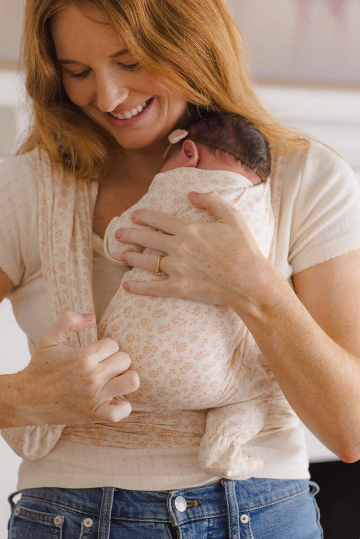 QUINCY MAE X SOLLY BABY Ditsy Wrap