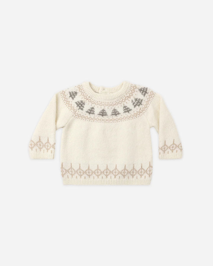 Rex Sweater Tree Fair Isle