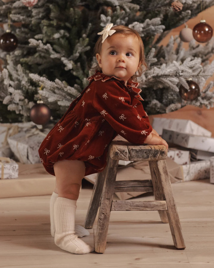 Freya Romper Bows