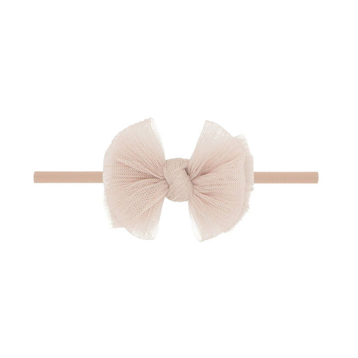 Tulle Baby FAB® skinny headband bow • Choose Color
