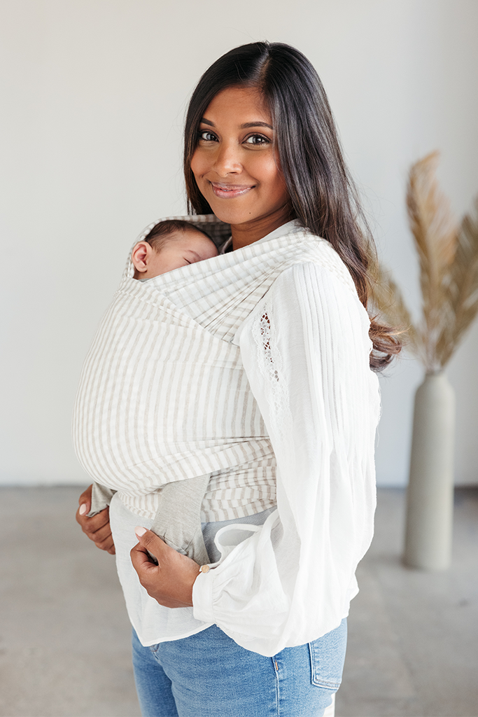 SOLLY BABY Driftwood Stripe Wrap