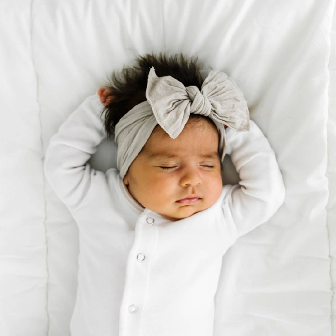 Original Knot soft bow baby headband • Choose Color