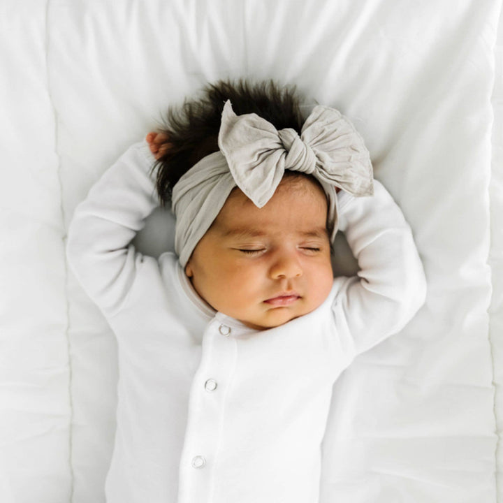 Original Knot soft bow baby headband • Choose Color