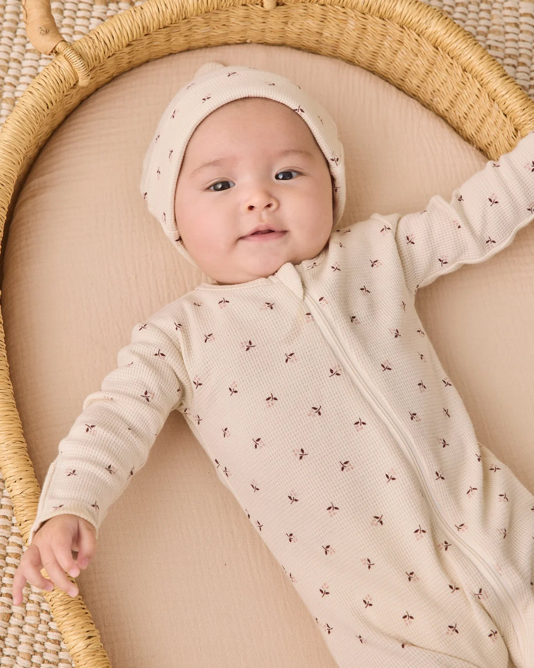 ORGANIC Waffle Sleep Set Fall Ditsy