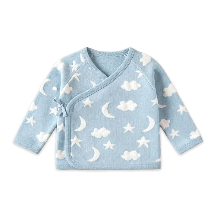 Moon &amp; Stars Dream Knit Kimono Top &amp; Pant Set (Organic)