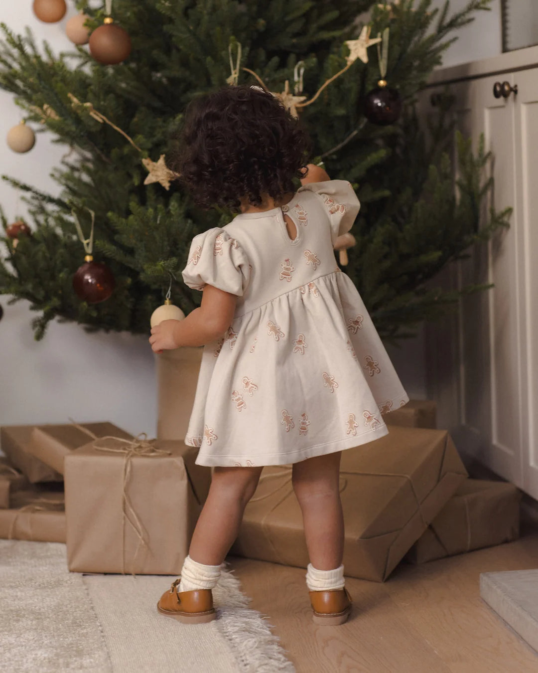 Darla Dress Gingerbread