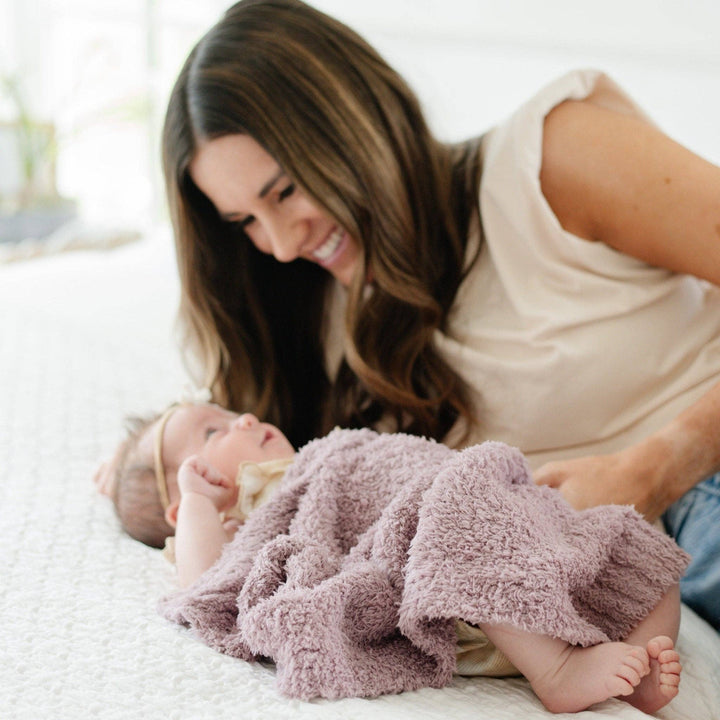 SARANONI Bamboni® Mini Blanket • Woodrose