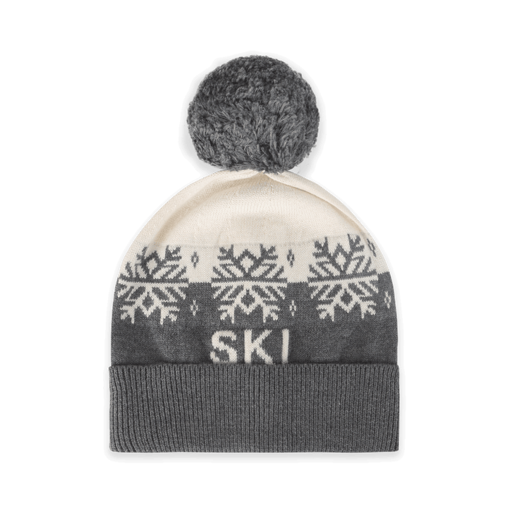 Ski Day Knit Baby Beanie Hat (Organic Cotton)