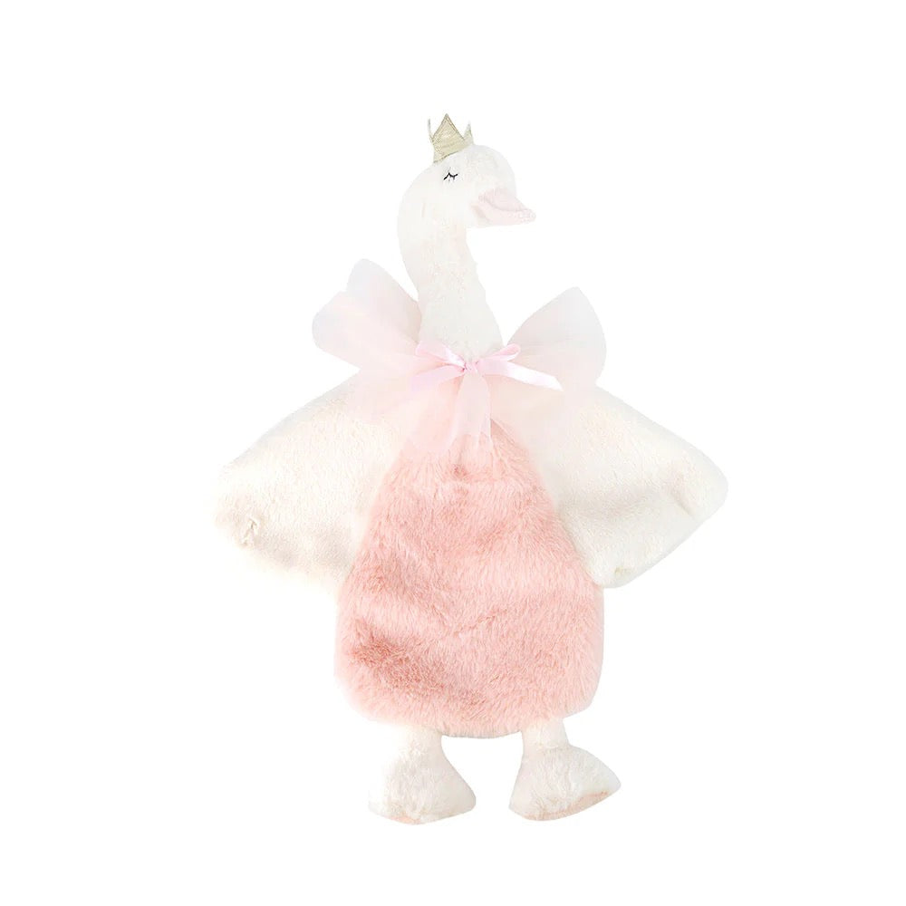 Selene Swan Plush Cuddle Blankie
