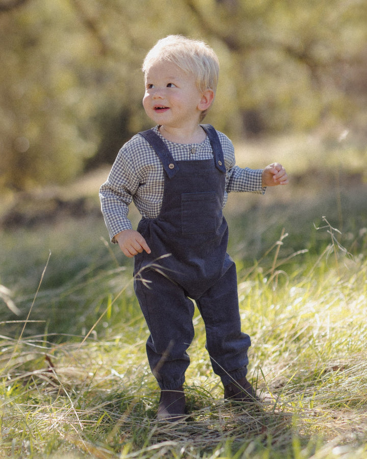 ORGANIC Rory Shirt Midnight Gingham