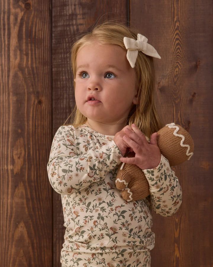 BAMBOO PAJAMA SET HOLIDAY FLORAL