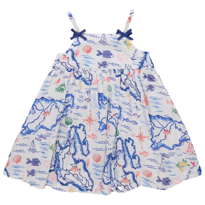 PINK CHICKEN Tia Dress -  Island Map