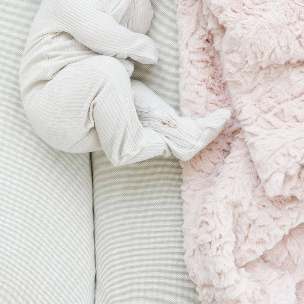 DREAM RECEIVING BLANKET Blush