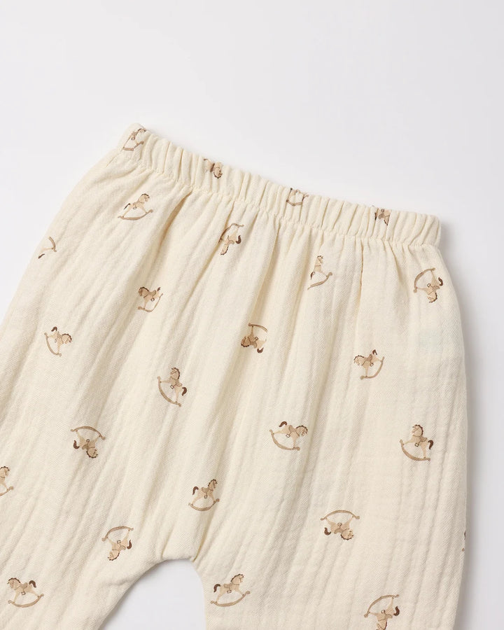 Woven Pant Rocking Horse