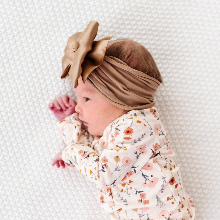 Satin FAB® Soft Big Bow Headband • Choose Color