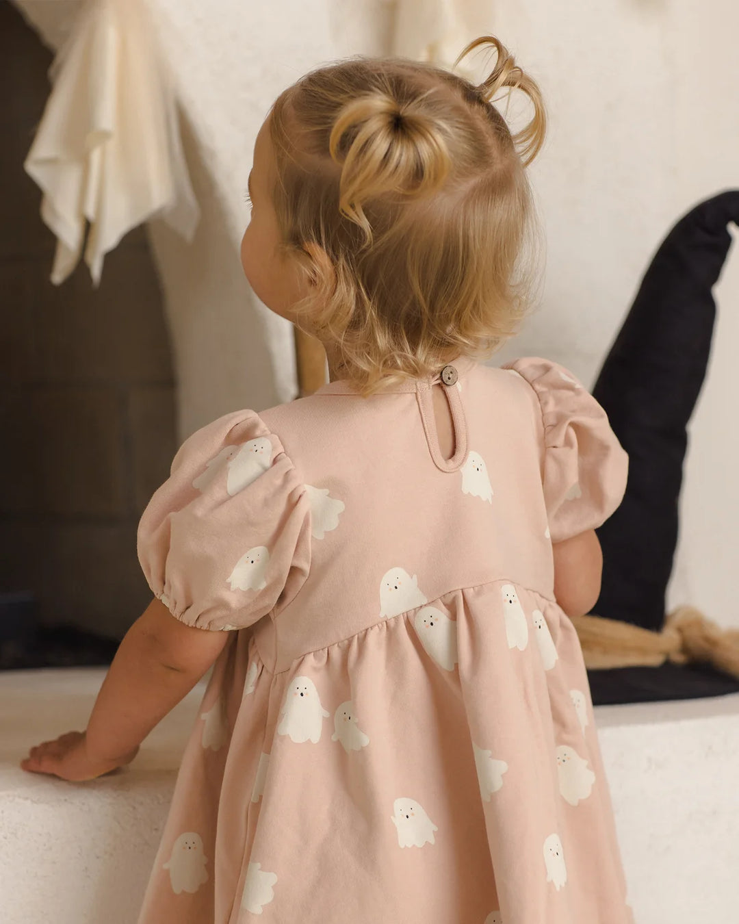 ORGANIC Darla Dress Sweet Ghost