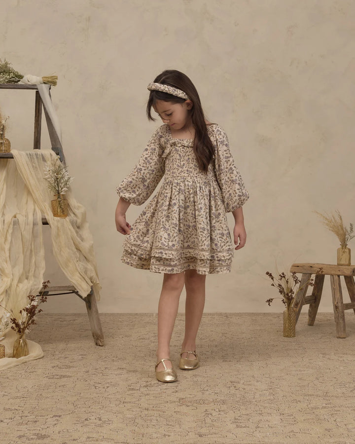 NORALEE Elodie Dress Blue Garden