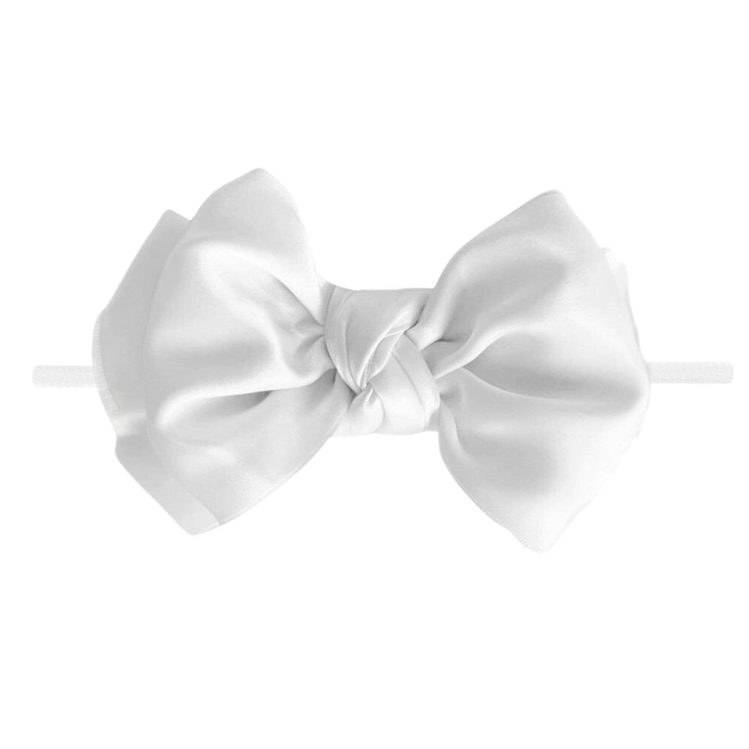 Satin FAB® Skinny Headband Bow • Choose Color