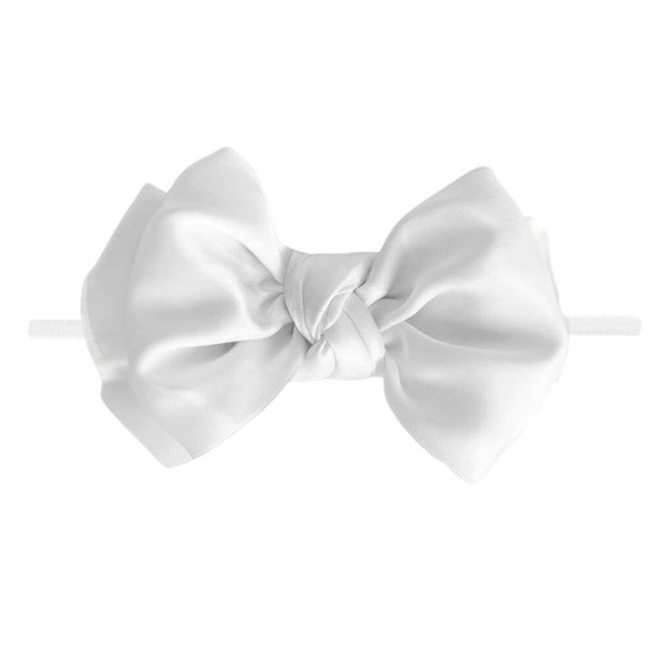 Satin FAB® Skinny Headband Bow • Choose Color