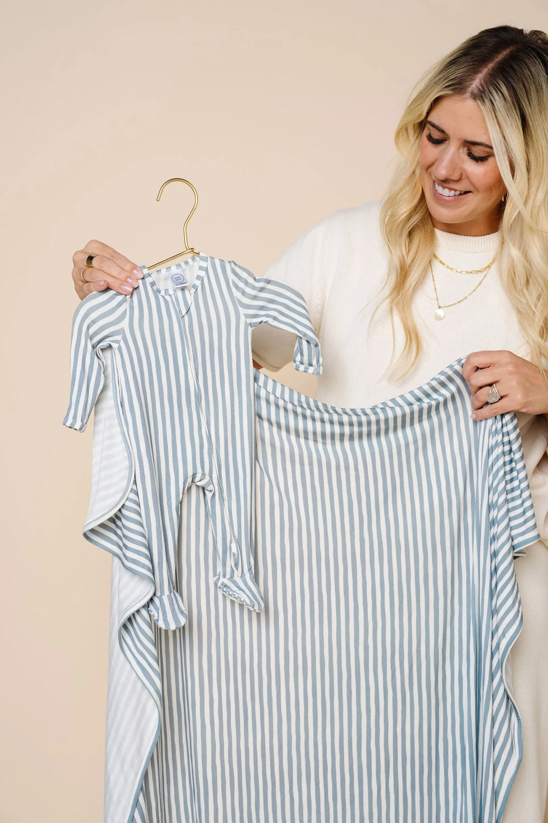 LOU LOU zipper footie • tatum