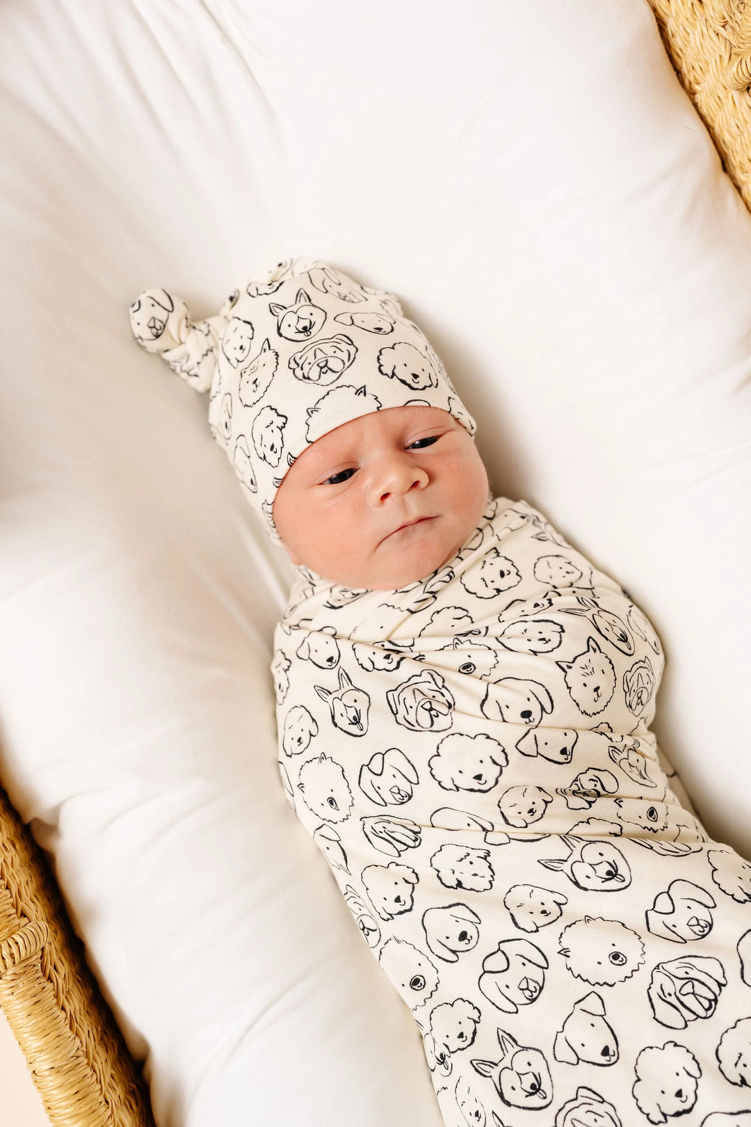 LOU LOU Swaddle Blanket • Dane