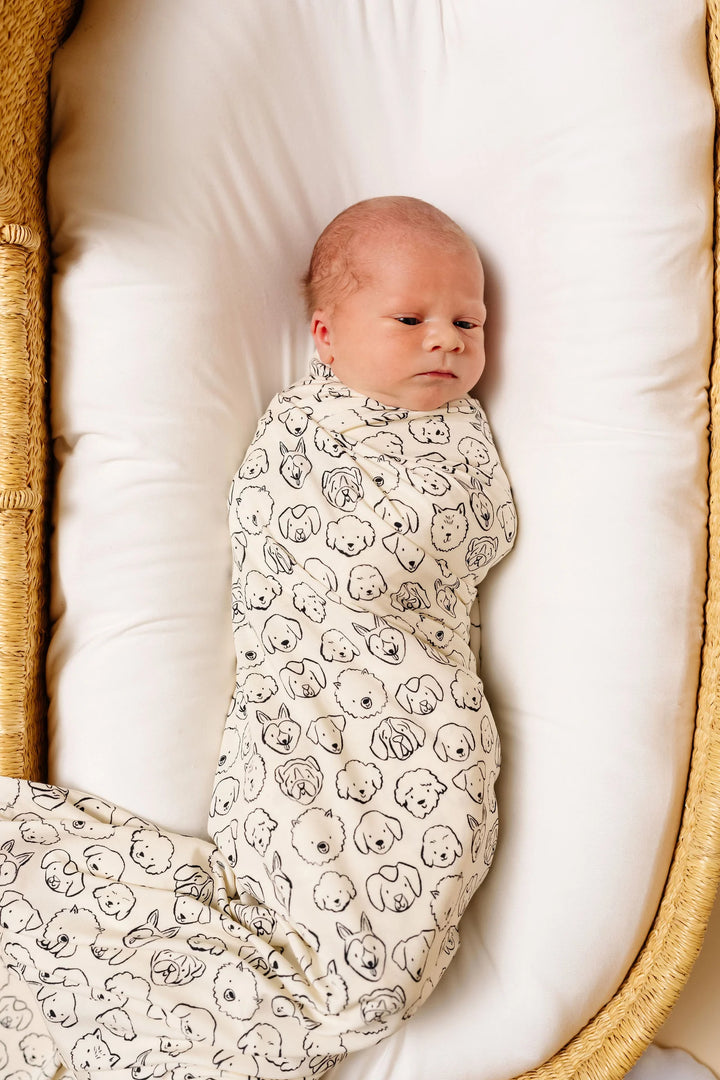 LOU LOU Swaddle Blanket • Dane