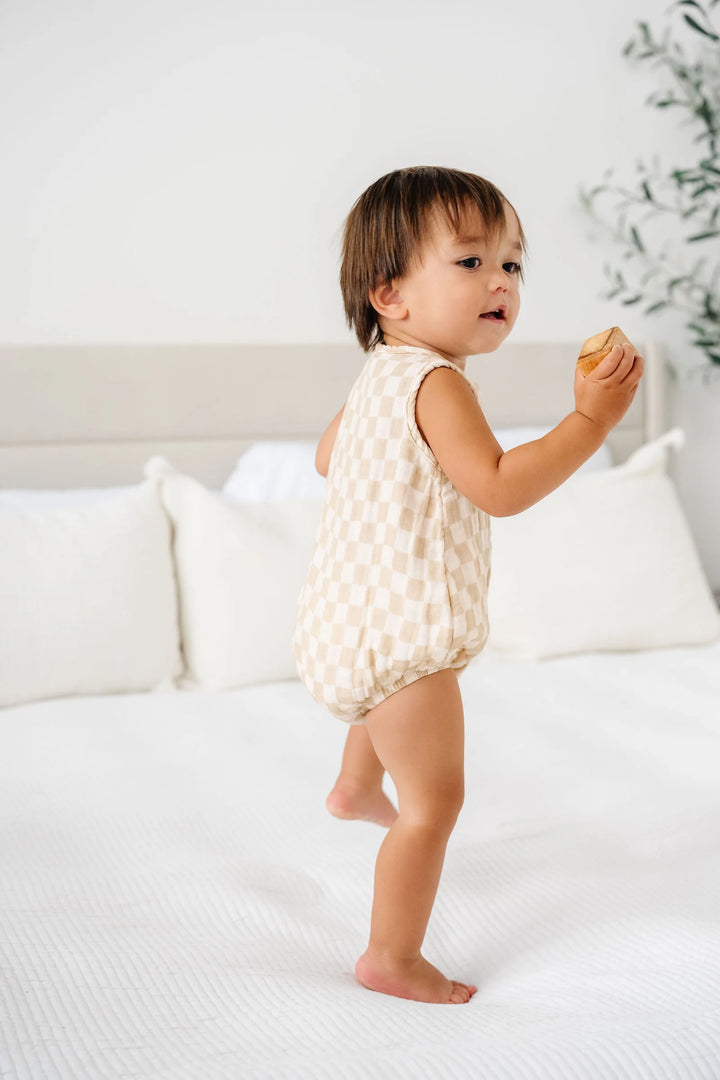 LOU LOU  Cloud Muslin™ Bubble Romper • Austin