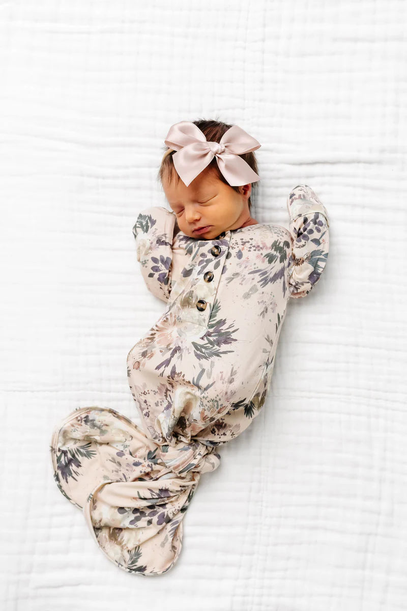 LOU LOU Knotted Gown • Hazel