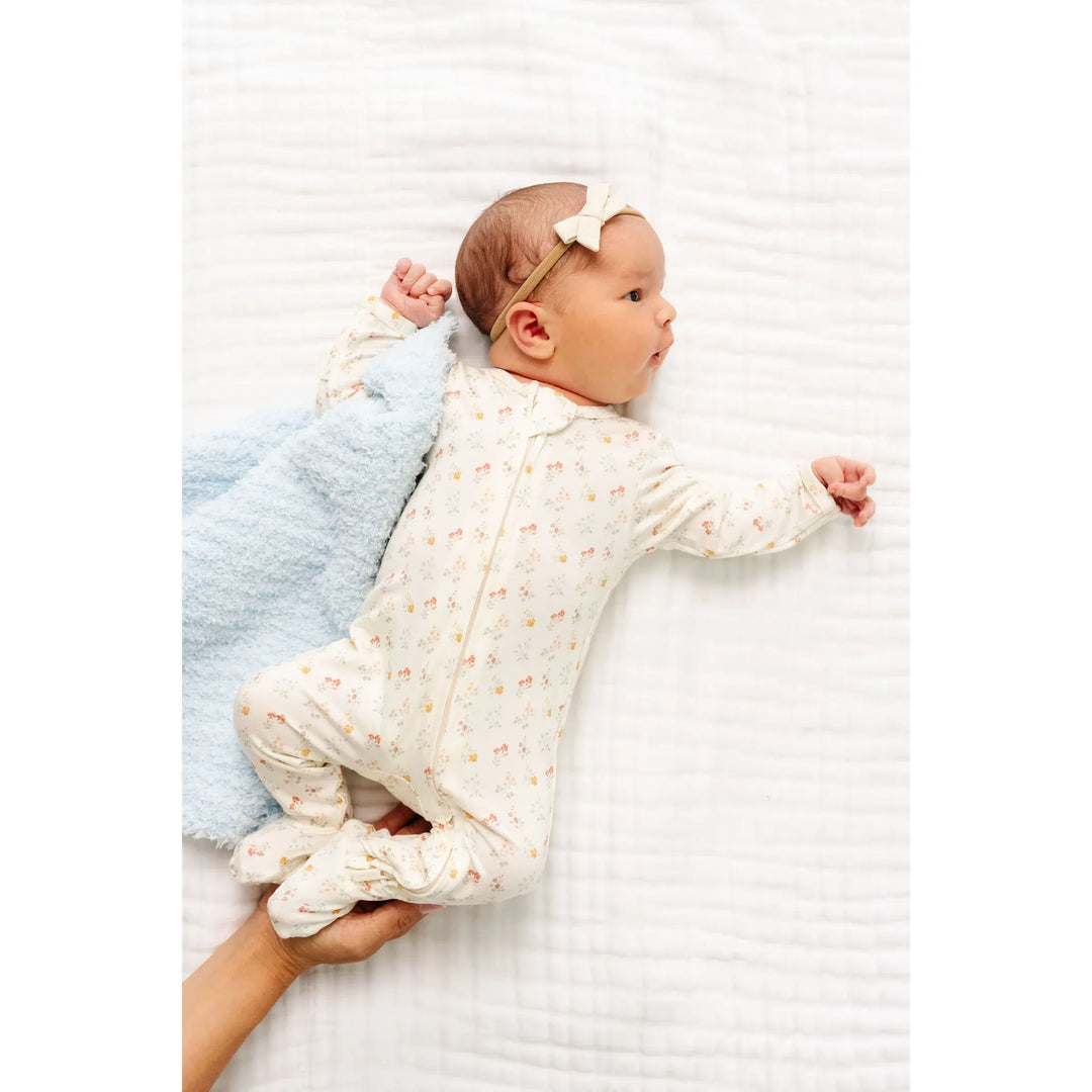 LOU LOU zipper footie • willow