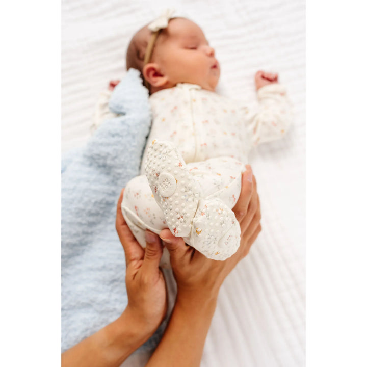 LOU LOU zipper footie • willow