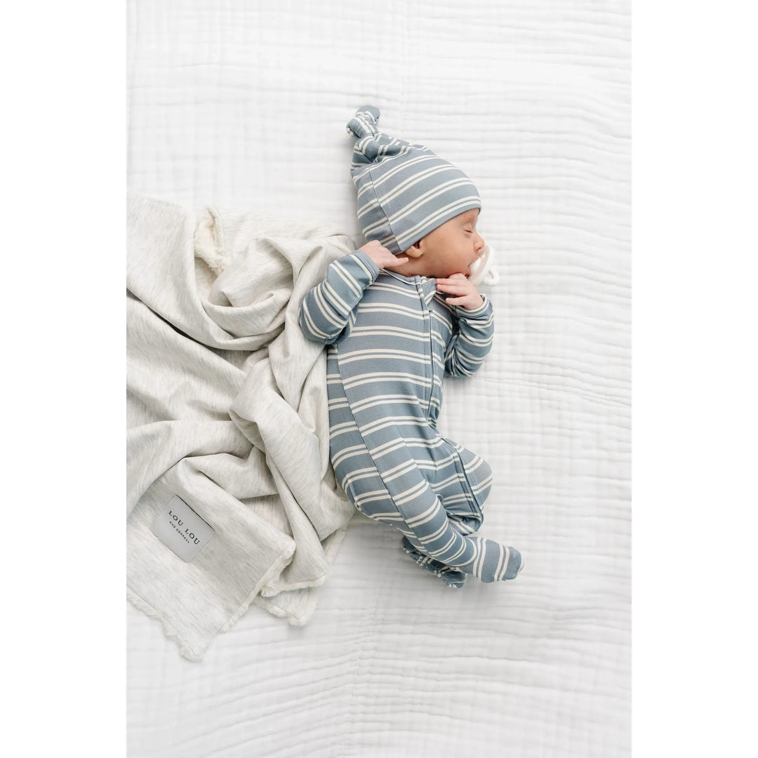 LOU LOU zipper footie • wells