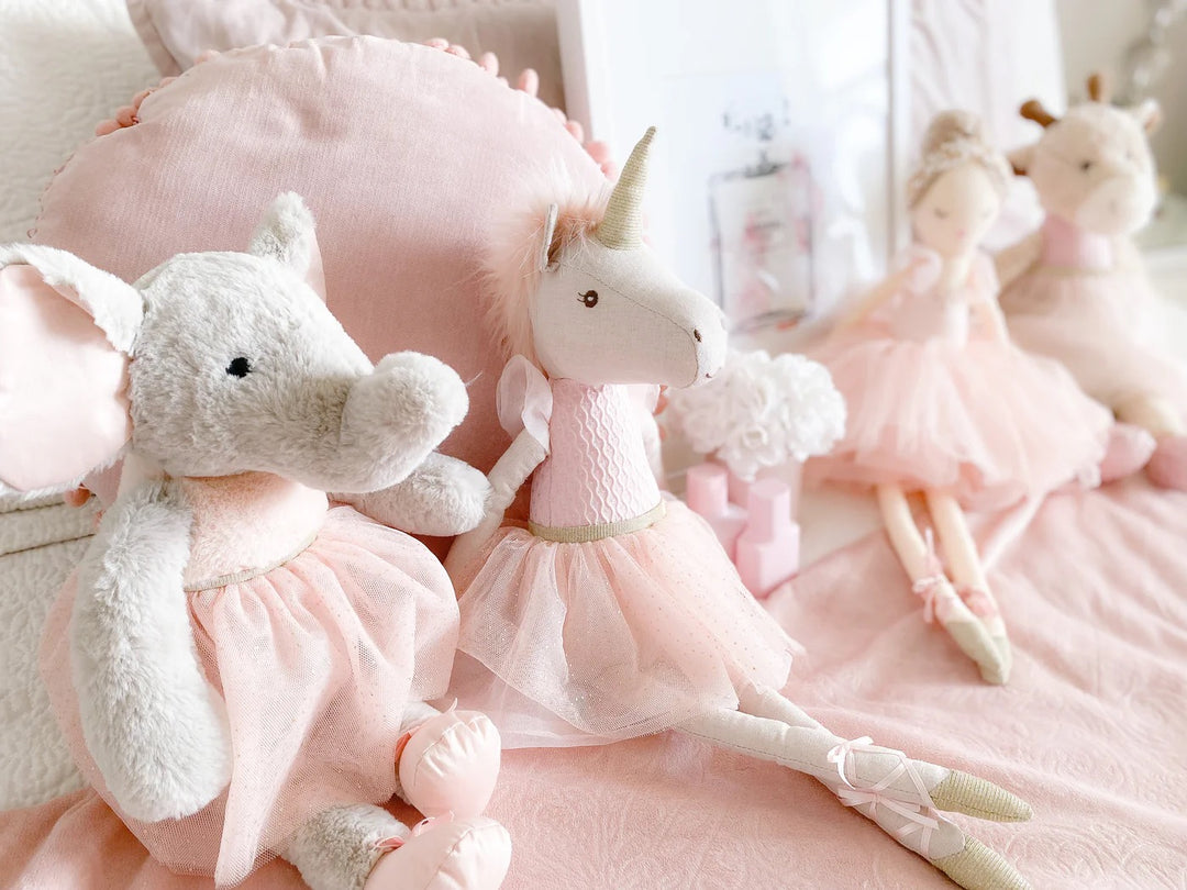 Emma Ballerina Tutu Plush Elephant