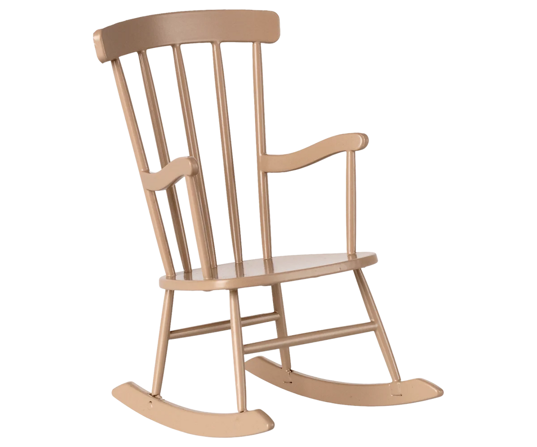 MAILEG Rocking Chair, Miniature - Dark Sand