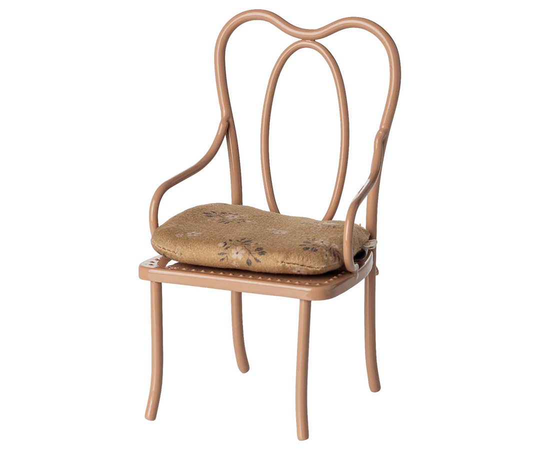MAILEG Vintage Chair, Mini - Dark powder