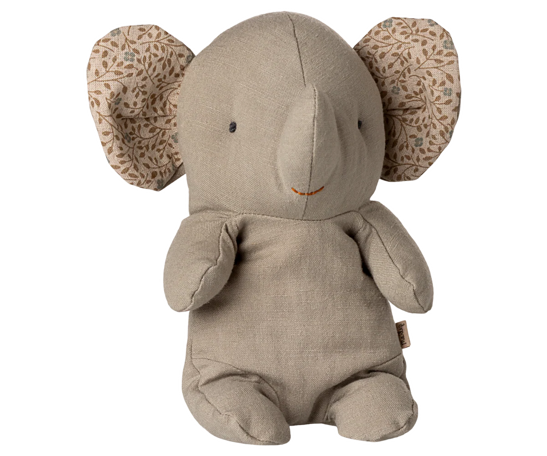 MAILEG Safari Friends, Elephant, Small - Iron Grey