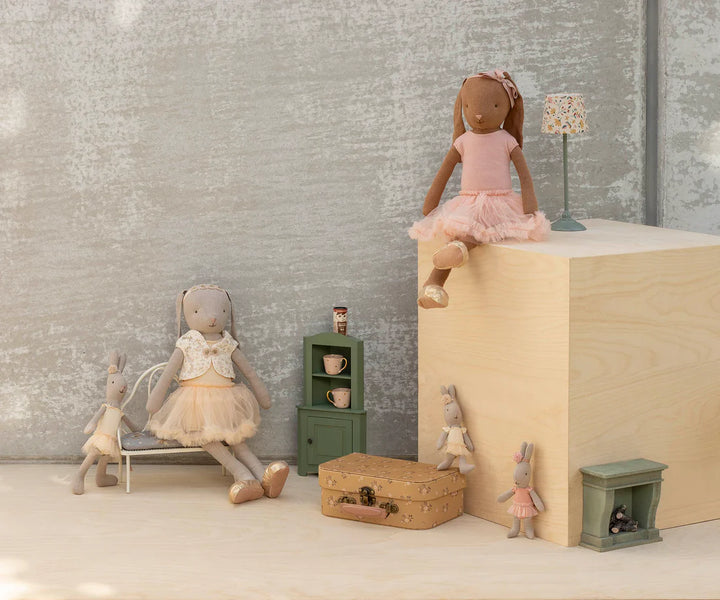 Rabbit, Micro • Ballet suit and skirt rose