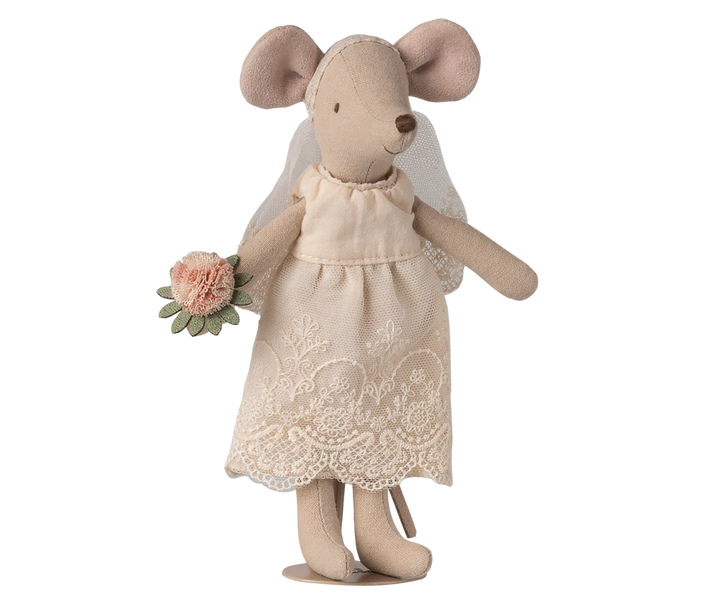 Wedding mice couple in box, Mum and Dad