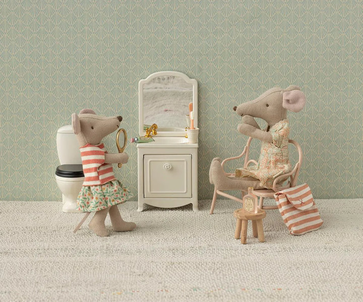 MAILEG Sink dresser, Mouse - Off white