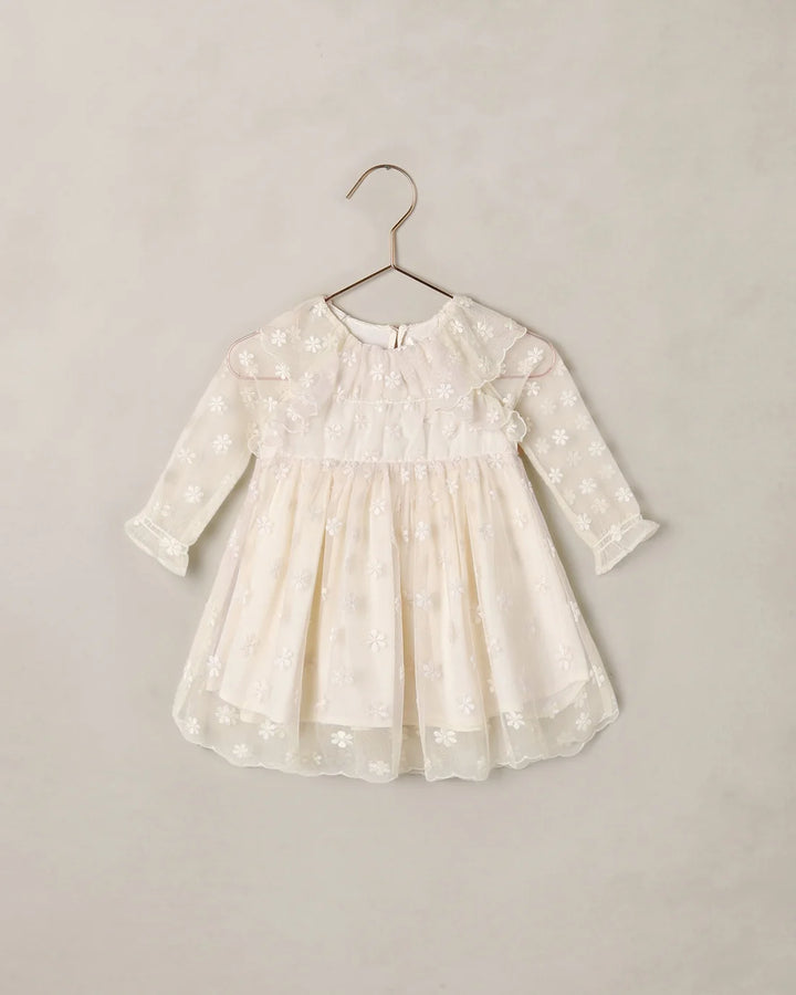 NORALEE Celine Dress Embroidered Daisy