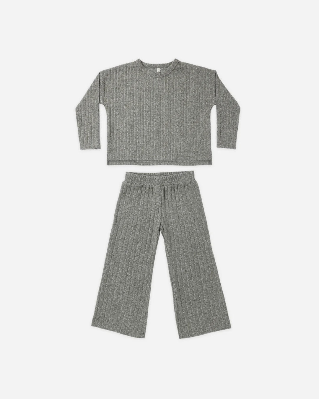 Cozy Rib Knit Set Evergreen